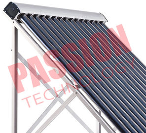 Compact Thermal Solar Collector Inclined Installation Roof 24mm Condenser Copper