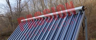 Aluminum Alloy Heat Pipe Solar Collector For Low Temperature Area 15 Tubes