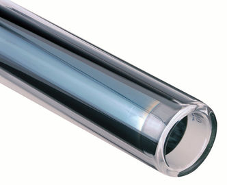 Vacuum Glass Solar Hot Water Tubes , Solar Evacuated Tubes 1500mm / 1800mm Length