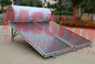 150L Solar Panel Hot Water Heater , Solar Assisted Water Heater Blue Titanium