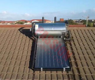 Home Thermal Flat Plate Solar Geysers Hot Water Heater Closed Circulation