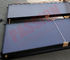 Black Aluminum Alloy Copper Pipe Flat Plate Solar Collector , Solar Water Heater Collector