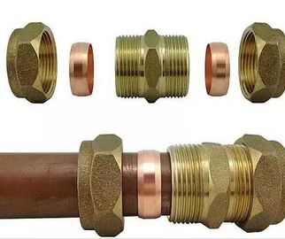 Brass Connector For Solar Water Heater Copper Fittings For Solar Collector