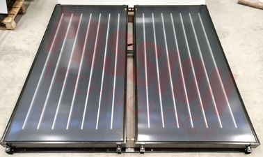 Blue Titanium Flat Plate Solar Collector 300L Black Flat Panel Solar Water Heater