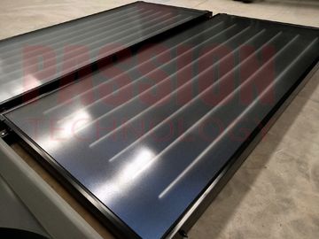 Blue Titanium Flat Plate Solar Collector 300L Black Flat Panel Solar Water Heater