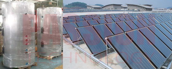 Large Capacity Solar Water Heating System for Hotel Resort Split Pressurized Solar Water Heater Flat Plate Collector