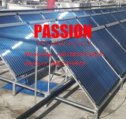 Heat Pipe Solar Panel Vacuum Tube Collector Copper Pipe Solar Collector Closed Loop Collector Pressurized Solar Panels