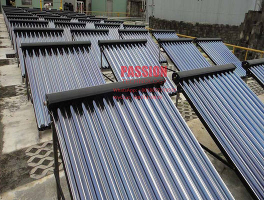 30 Tubes Pressurized Solar Collector 24*90mm Condenser Heat Pipe Solar Collector