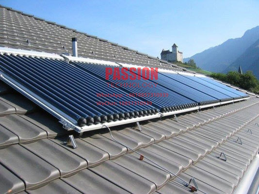 20tubes Heat Pipe Solar Collector 200L High Pressure Solar Water Heater