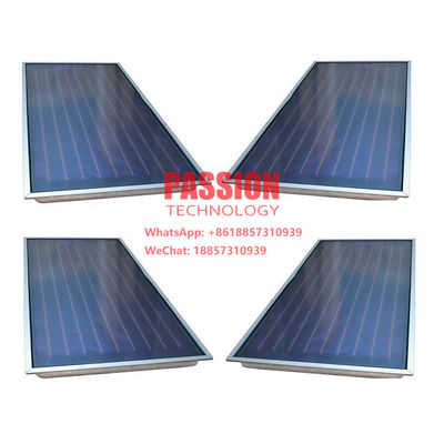 2500L Pressurized Flat Plate Solar Collector Solar Water Heater Blue Titanium