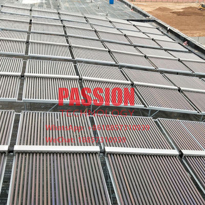 Non Pressure Solar Water Heater Rooftop Vacuum Tube Solar Thermal Collector