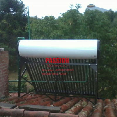 200L Enamal White Outer Tank Solar Water Heater 150L 304 Stainless Steel Solar Collector Vacuum Tube Solar Geyser