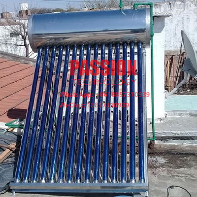 300L 304 Full Stainless Steel Solar Water Heater 250L 304 Stainless Steel Solar Water Tank Vacuum Tube Solar Collector