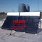 300L Pressurized Solar Water Heater 20tubes Pressure Heat Pipe Solar Collector 200L White Solar Water Tank Silver Tank