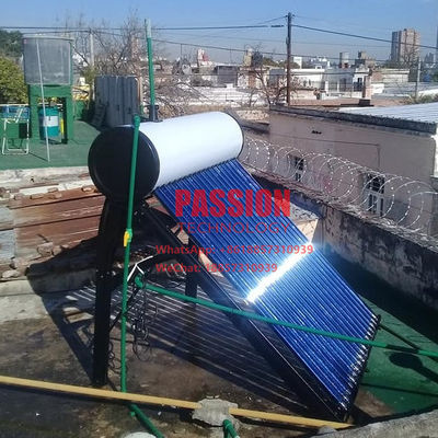 250L White Water Tank Non Pressure Solar Water Heater 150L Vacuum Tube Solar Collector