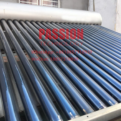 300L 304 Stainless Steel Solar Water Heater 250L Vacuum Tube Solar Collector