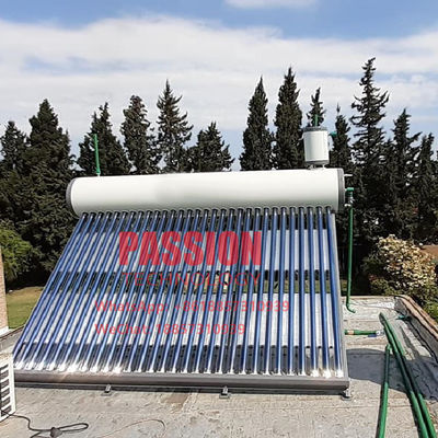 300L Non Pressurized Solar Water Heater 200L Vacuum Tube Solar Thermal Heater 5L Tank