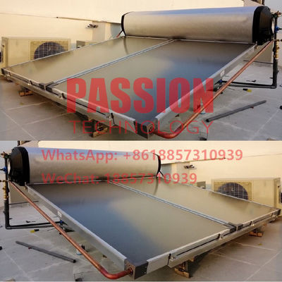 Flat Collector Solar Water Heater 150L Pressurized Flat Panel Solar House Heating