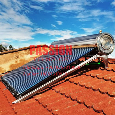 200L High Presssure Solar Water Heater 20tubes Pool Heat Pipe Solar Collector