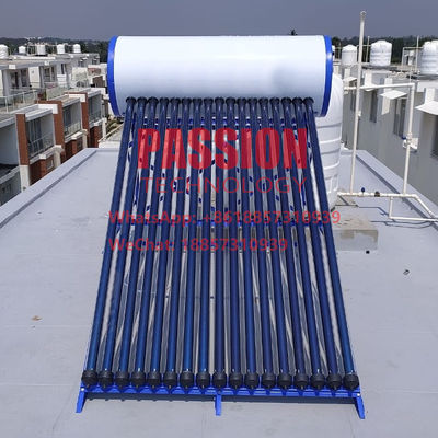 Integrated Pressurized Solar Water Heater Stainless Steel Solar Water Heating System