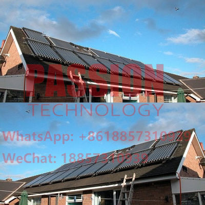 High Pressure Solar Collector Indirect Heating Solar Water Heater Copper Pipe Heating