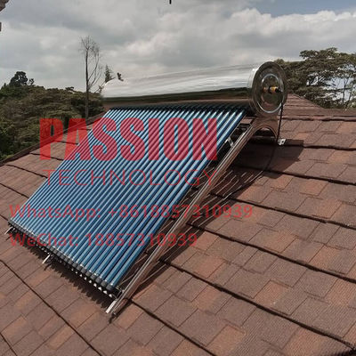 200L Pressurized Solar Water Heater Roof Mounted Solar Heating Collector