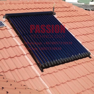 20tubes Heat Pipe Solar Collector 24x90mm Condensor Pressure Solar Water Heater