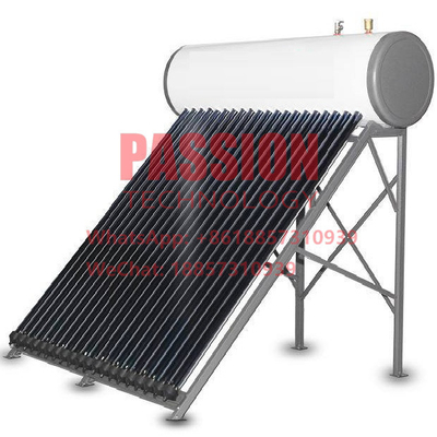 Heat Pipe Thermal Solar Water Heater Aluminum Alloy With Painted Steel Shell