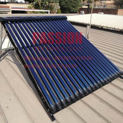 20tubes Heat Pipe Solar Collector 24x90mm Condensor Pressure Solar Water Heater