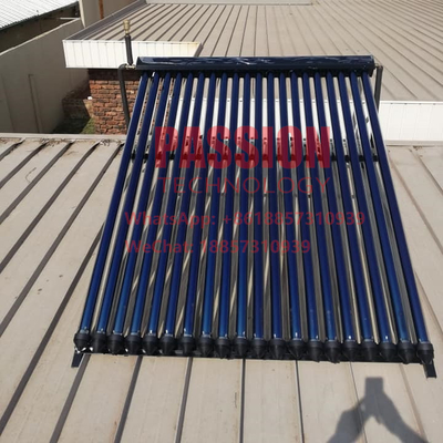 25tubes Heat Pipe Solar Water Heater 14x70mm Condensor Pressure Solar Collector