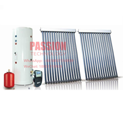 2000L Split Pressure Solar Water Heater Copper Coils 250L Heat Pipe Sun Collector