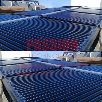 2000L Hotel Solar Water Heater Galvanized Steel Vacuum Tube Sun Heat Collector