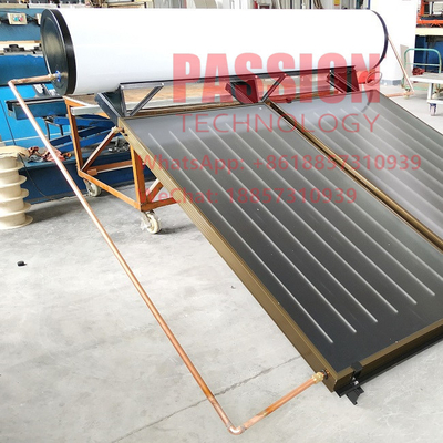 300L SS316 Inner Tank Pressurized Solar Water Heater Flat Plate Solar Collector