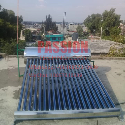 Non Pressure Solar Water Heater 200L Vacuum Tube Solar Heater 5L Tank