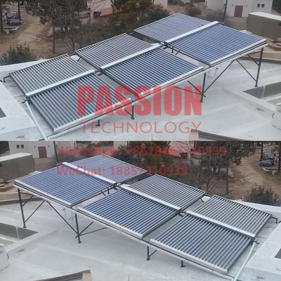 5000L Centralized Solar Water Heater Non Pressure Vacuum Tube Solar Collector Heating