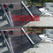 Flat Roof Vacuum Tube Solar Collector Low Pressure Pool Solar Water Heater